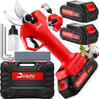 Akumuliatorinės sodo žirklės šakoms Delphi Tools 2x akumuliatoriai 30mm SK-5