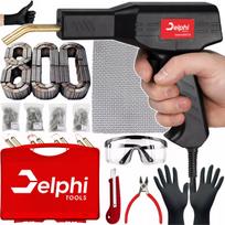Plastiko suvirinimo aparatas Delphi Tools + 800 sąsagų