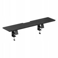 Spacetronik monitorio lentyna stalui, 106 cm, juoda