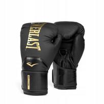 Bokso pirštinės Everlast Elite 2 Black/Gold 12 oz.