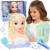 Disney Frozen Elsa šukuosenų formavimo galva
