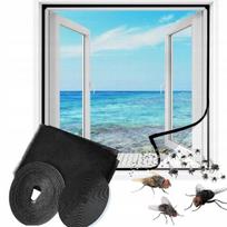 Tinklelis nuo vabzdžių ant lango 150x250 cm su lipuku