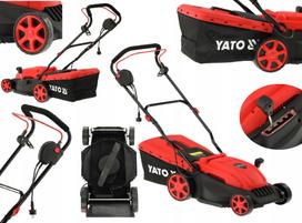 Elektrinė vejapjovė su indukciniu varikliu YATO YT-852082, 1600W, 45L, 36cm