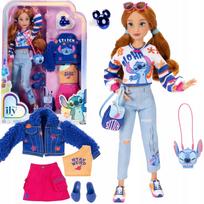 DISNEY ILY 4EVER madinga 30 cm lėlė su Stitch motyvais ir priedais