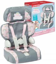 Automobilinė kėdutė lėlei Casdon Baby Huggles iki 46 cm su diržais