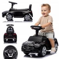 Sun Baby Mercedes C-Class vaikiškas paspirtukas-stumdukas, juodas