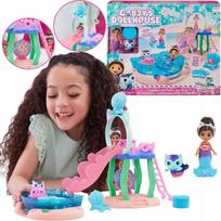 Gabby's Dollhouse didelis baseino rinkinys: 2 figūrėlės, Gabi, Merkatė ir čiuožykla