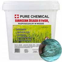 Geležies sulfatas 5kg, birus, grynas, be priedų, kibirėlyje su plomba