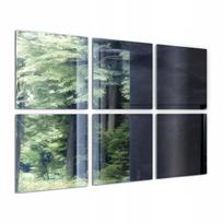Dekoratyvinės veidrodinės plytelės „Coloray“ kvadratinės Loft 30x30 cm, 6 vnt.