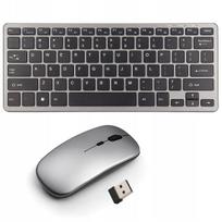 Belaidė klaviatūra ir pelė Alogy Bluetooth USB rinkinys kompiuteriui nešiojamam kompiuteriui PC
