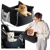 Wobell 3-in-1 automobilinė kėdutė, gultas ir transportavimo krepšys augintiniams