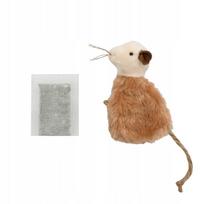 Pet Nova pelės formos žaislas katėms su katžole, 12 cm