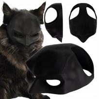 Katino kaukė Batman Bat-Cat kostiumas Helovino viral TikTok