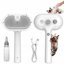 Garų šepetys šunims ir katėms kailio priežiūrai Steamy Cat Brush