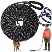 Wobell 10 m ilga treniravimo pavadžio virvė, 11 mm storio, atspindinti