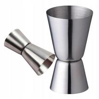 Dvipusis baro matuoklis alkoholiui ir kokteiliams 25/50 ml