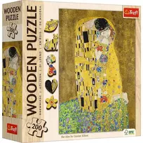 Wooden puzzle 200 pieces The Kiss Gustav Klimt