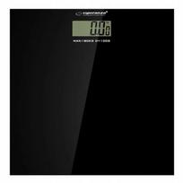 Elektroninės vonios svarstyklės Esperanza EBS002K, stiklinės, Slim 6mm, LCD