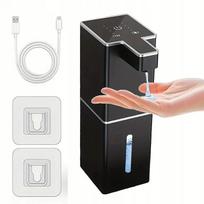 Didelis bekontaktis automatinis skysto muilo dozatorius su USB įkrovimu
