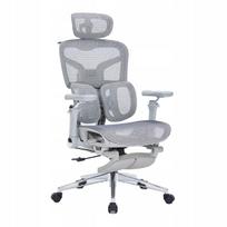 Ergonominė biuro kėdė Spacetronik Springo, pilka, reguliuojama, su tinkleliu