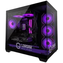 LORGAR ADVANCED A201 - AMD 7500F 6C/12T, 240 AIO, NVIDIA RTX 5060Ti 16GB, 32GB@6400mhz, 1TB SSD NVME, 750W PSU, Black, 3Y