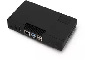 „Argon40 Argon ONE V5“ korpusas, skirtas „Raspberry Pi 5“, juodos spalvos (ARG-25993)