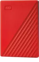 Išorinis kietasis diskas HDD „WD My Passport“ 2 TB, raudonas (WDBYVG0020BRD-WESN)