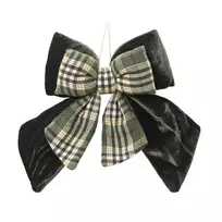 Eglutės žaisliukas Decoris Bow, žalias, tekstilė