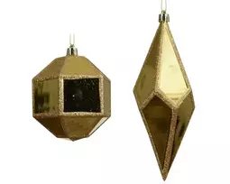 Eglutės žaisliukas Decoris 028453, aukso