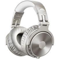 Oneodio Pro C belaidės ausinės, sidabrinės, 55mm, Bluetooth 5.2, 110h, 3.5mm, mikrofonas, sulankstomos