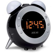 Akai AR280P žadintuvas su FM radiju ir projektoriumi, juodas, 230V 50Hz, FM, skaitmeninis, gintaro ekranas