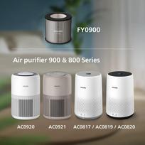 Philips NanoProtect HEPA filtras FY0900/30, 99,97%, 0,003 µm, pirminis filtras, 1 metai, AC0920, AC0921, AC0817, AC0819, AC0820