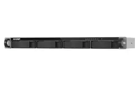 QNAP TS-432XeU-4G 4 diskų stovo NAS, AnnapurnaLabs AL314 Quad-Core 1.7GHz, 4GB DDR4, 1x 10GbE SFP+, 2x 2.5GbE RJ-45, 1U