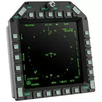 Moza Racing AMPCD Display Panel - 5 colių IPS LCD, 800x480, 60Hz, USB-C, aliuminis, skirtas R5/R9/R16/R21
