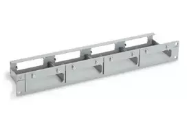 Allied Telesis AT-TRAY4 19 colių montavimo lentyna, 1U, plieninė, juoda