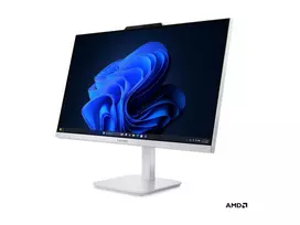Lenovo A105 24 23,8 colio FHD All-in-One kompiuteris - AMD Ryzen 5, 16GB RAM, 512GB SSD, Radeon 610M, Windows 11 Home, Cloud Grey