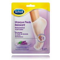 Scholl Expert Care Relaxing Foot Mask atpalaiduojanti pėdų kaukė su levandų aliejumi - 1 vnt.