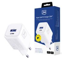Accessories -  3mk Hyper Charger PD 33W GaN QC4+ PPS AFC FCP SCP 1A1C  White