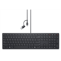 DELL KB525C juoda laidinė QWERTY klaviatūra su anglų-estų rašmenimis | USB-C