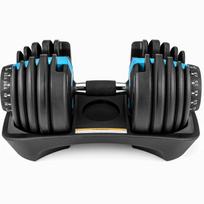 Keičiamo svorio / reguliuojami hanteliai Gymtek Premium 2.5-24kg (1 pcs) Blue (Pristatymas: 4-8 d.d.)