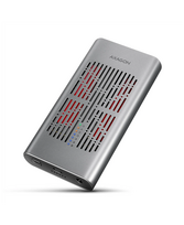 AXAGON USB-C 20Gbps Dual M.2 NVMe SSD CLONE MASTER Enclosure | EEM2-20GD