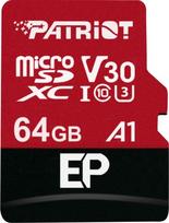 PATRIOT 64GB microSDXC V30 memory card