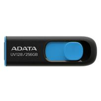 Adata | USB Flash Drive | UV128 | 256GB | USB Type-A | Black/Blue