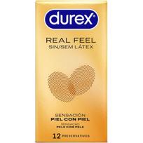 DUREX - REAL FEEL BEI LATEKSO 12 VNT