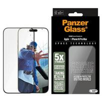 PanzerGlass Ceramic Screen Protector for iPhone 16 Pro Max 6.9" Ultra-Wide Fit 2856