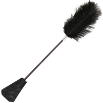 BLACK LOVE Plunksnų Botagas 56cm
