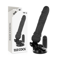 BASECOCK - Realistiškas vibratorius su nuotolinio valdymo pul