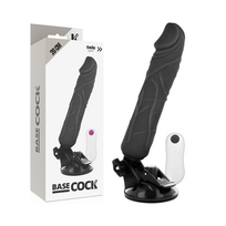 BASECOCK - Realistiškas Vibratorius su Nuotolinio Valdymo Pul
