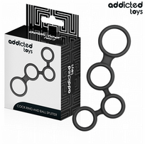 ADDICTED TOYS - Varpos žiedas su sėklidžių skirstytuvais