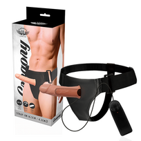 HARNESS ATTRACTION - Gregory Vyrų Tuščiaviduris Diržas Su Vibratoriumi